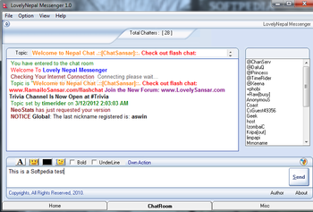 LovelyNepal Messenger screenshot 2