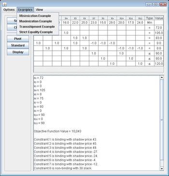 LP Solver screenshot 3