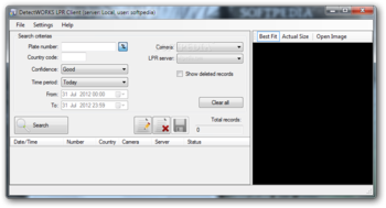 LPR Solution screenshot