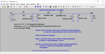 LTspice screenshot