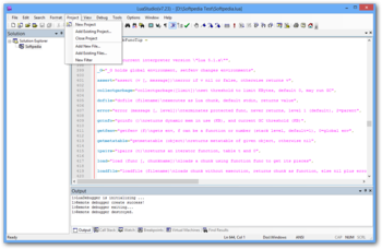 LuaStudio screenshot 3