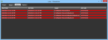 Luba - Filewatcher screenshot 4