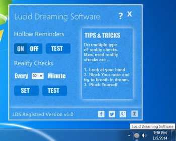 Lucid Dreaming Software screenshot 2