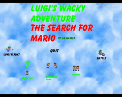 Luigi's Wacky Adventure: The Search For Mario screenshot