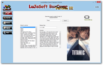 LuJoSoft BoxCover screenshot