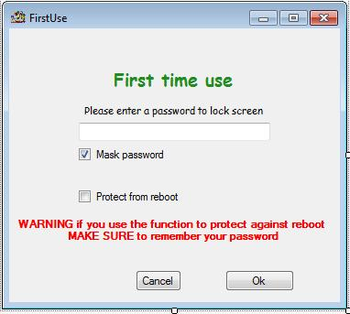 LuJoSoft DeskLockII screenshot 3
