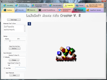 LuJoSoft Movie Nfo Creator screenshot 3