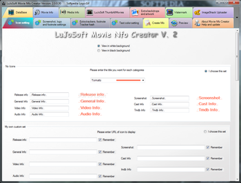 LuJoSoft Movie Nfo Creator screenshot 5