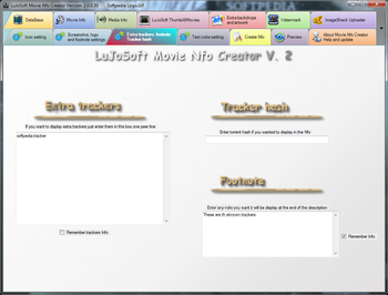 LuJoSoft Movie Nfo Creator screenshot 7