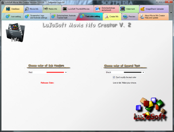 LuJoSoft Movie Nfo Creator screenshot 8