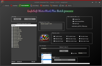 LuJoSoft Watermark Plus screenshot 2