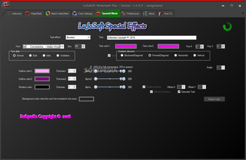 LuJoSoft Watermark Plus screenshot 4