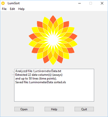 LumiSort screenshot