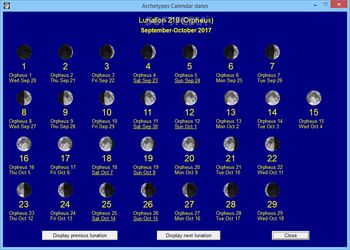 Lunar Calendars and Eclipse Finder screenshot 2