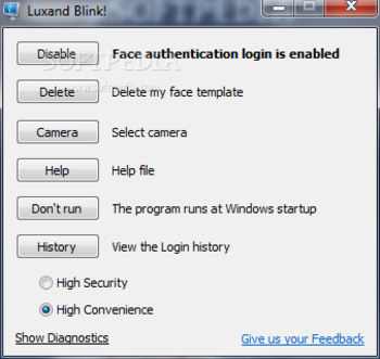 Luxand Blink  screenshot 3