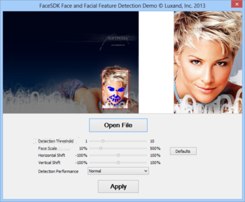 Luxand FaceSDK screenshot 2