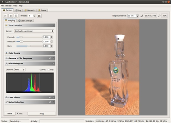 LuxRender  screenshot