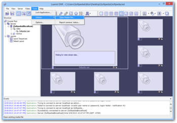 Luxriot DVR screenshot 5