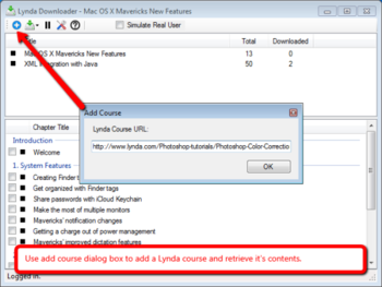 Lynda Downloader screenshot 2
