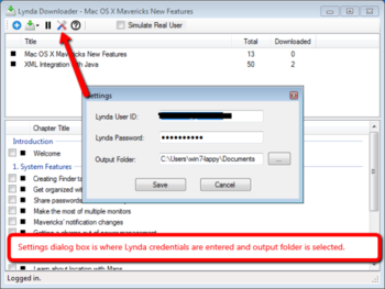 Lynda Downloader screenshot 3