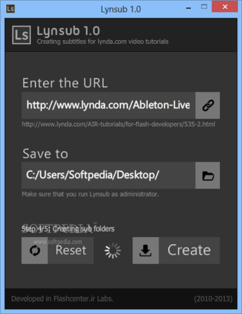 Lynsub screenshot 2
