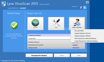 Lynx VirusScan screenshot 6