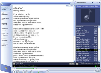 Lyrics Plugin for Windows Media Player screenshot