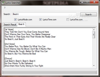 Lyrics Searcher screenshot 2