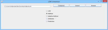 LZW Compressor screenshot