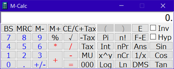 M-Calc screenshot