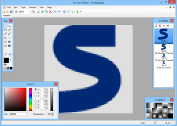 M-Icon Editor screenshot