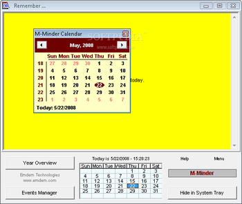 M-Minder screenshot