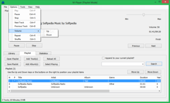 M-Player screenshot 2