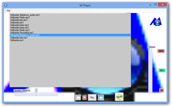 M Player screenshot