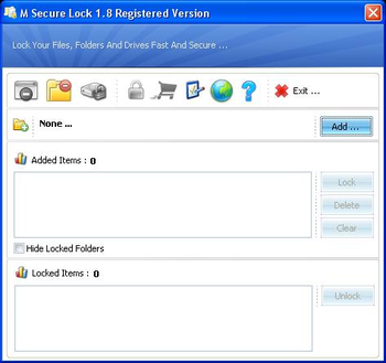 M Secure Lock screenshot