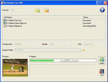M2Convert for PSP screenshot 2