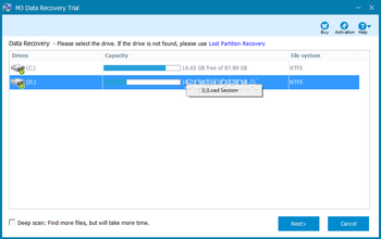 M3 Data Recovery screenshot 2