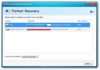 M3 Format Recovery Free screenshot