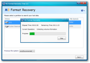 M3 Format Recovery Free screenshot 2