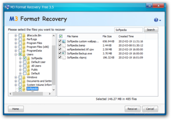 M3 Format Recovery Free screenshot 3