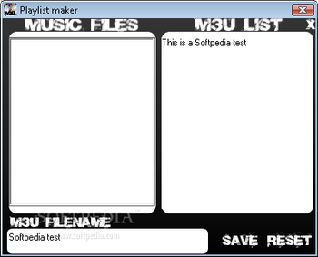 M3U Maker screenshot