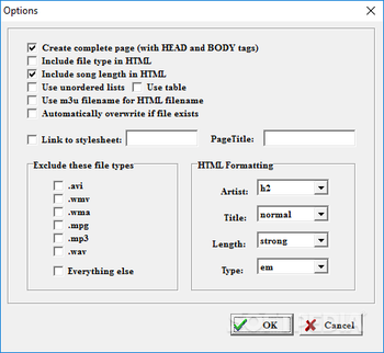 M3U To HTML Converter screenshot 2