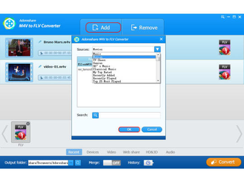 M4V to FLV Converter screenshot