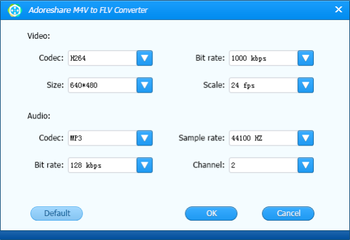 M4V to FLV Converter screenshot 2