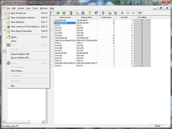 MaaTec Network Analyzer screenshot 2