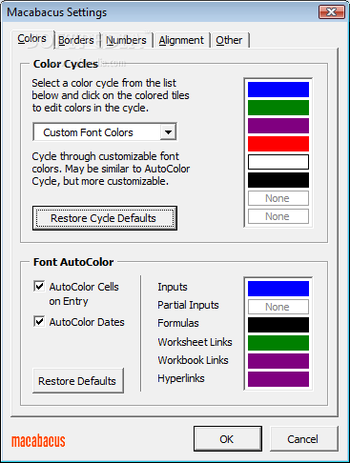 Macabacus Macros for Excel screenshot 5