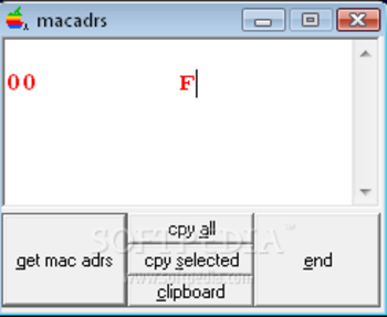 Macadrs screenshot 2