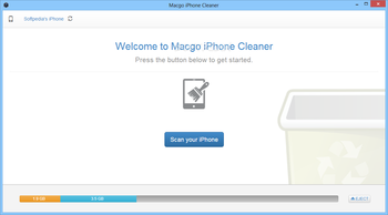 Macgo iPhone Cleaner screenshot