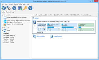 Macrium Reflect Server Edition screenshot