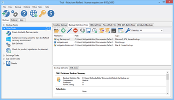 Macrium Reflect Server Plus Edition screenshot 2
